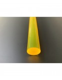 Barras de Metacrilato en colores fluor - Amarillo Fluor 40mm diametro
