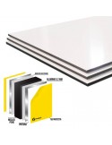 Planchas de aluminio ResoLite Blanco
