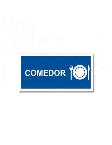 Señal "Comedor"|Resopal