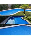 Burbuja térmica para piscinas ejemplo