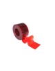 Lamas de PVC flexible de colores - rojo transparente