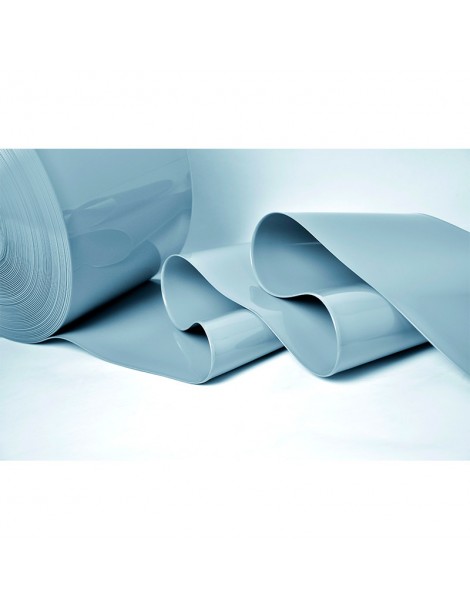 Lamas de PVC flexible de colores - gris opaco