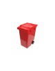 Contenedor Rojo de basura de 360 L