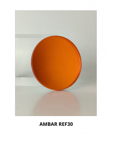 Metacrilato espejo color ámbar en formato plancha|Resopal