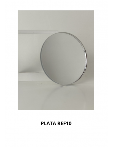 Metacrilato espejo color plata en formato pieza|Resopal