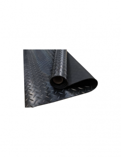 Pavimento picos negro para entradas de edificios|Resopal