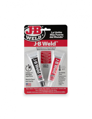 Soldadura en frío epoxi J-B Weld|Resopal