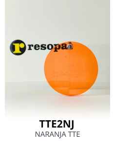 Metacrilato colada naranja en formato piezas|Resopal