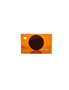 Metacrilato colada naranja transparente en formato piezas