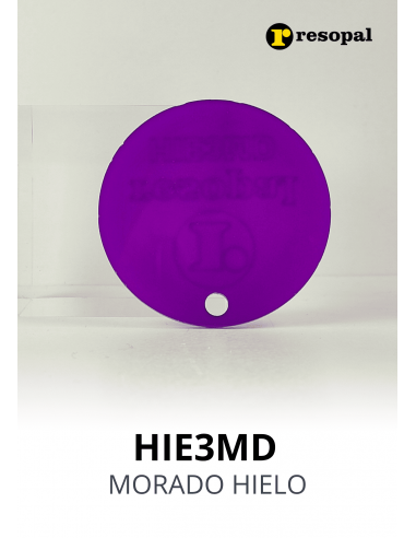 Metacrilato colada morado hielo en formato planchas|Resopal